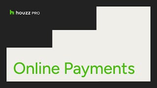 Houzz Pro Online Payments [upl. by Fink982]