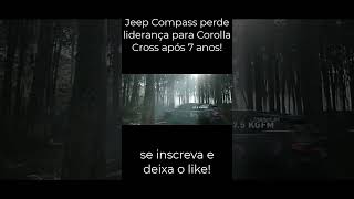 Jeep Compass perde liderança para Corolla Cross após 7 anos jeepcompass jeep corollacross [upl. by Ellery653]