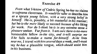 4045 WPM Ex49 ChapterXIII Circle or loop preceding Initial hook 130 Words [upl. by Bernie]