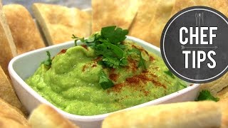 Cilantro Jalapeno Hummus Recipe [upl. by Amles]