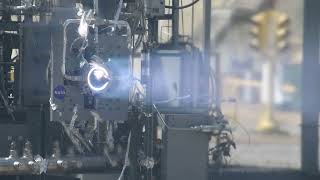 NASA’s 3Dprinted Rotating Detonation Rocket Engine Test [upl. by Annawek450]