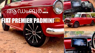 Modified Fiat Premier Padmini Car  Custom Alloys  Android Set  Luxury Drive [upl. by Hgalehs]