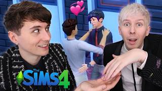 OUR BIG GAY PROM NIGHT  Dan and Phil play The Sims 4 Season 2 16 [upl. by Kliber]