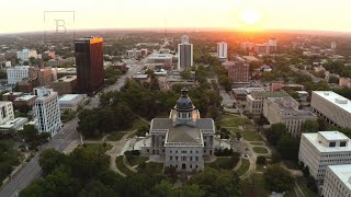 I Love Columbia Drone highlights video of Columbia SC landmarks [upl. by Og]