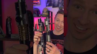 Old vs New Starkiller Lightsaber starwars [upl. by Inanuah]