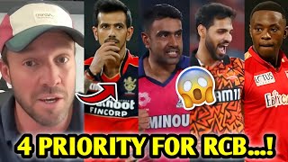 quotWe dont need Trophyquot AB De Villiers HUGE Statement on RCB 😳 RCB IPL 2025 Mega Auction News [upl. by Fineman]