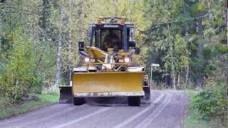 Mattsson 261S Motorgrader  Väghyvel [upl. by Nagah]