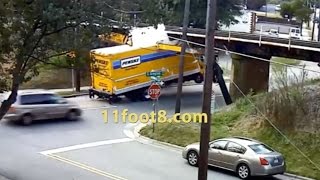 The Definitive 11Foot8 Bridge Crash Compilation [upl. by Noteloc]