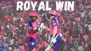 ipl 9 match DC vs RR  WHAT A close match last over match 🥶 [upl. by Jewell418]