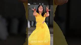 Engada Antha Manja Saree 💛💅💃🥀🍭  Goat  Vijay  U1  VP  trendingdance trendingshorts [upl. by Ailedo]