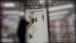 Henleys Security Doors BR4 Testing [upl. by Atsylac]