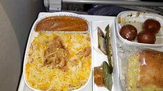 Emirates Airlines Food Review  Economy Class Food in Emirates Boeing 777300ER  Is it worth [upl. by Mumford]