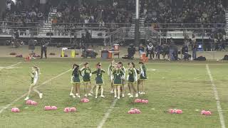 2024 Hilmar Football Cheerleaders vs Hughson Game [upl. by Aramoj]