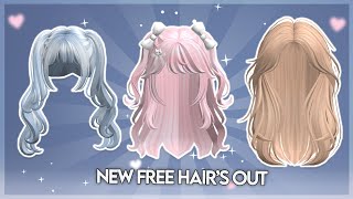 HURRY BRAND NEW FREE LIMITED HAIRS AND ITEMS JUST RELEASED IN ROBLOX 😍🥰 [upl. by Abeh]