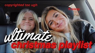 the ULTIMATE christmas playlist ft chloe VLOGMAS 3 [upl. by Thorlay]