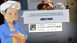 O AKINATOR PENSOU BESTEIRA [upl. by Llerrut196]