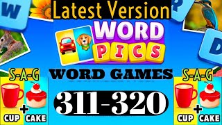 WORD PICS WORD GAME level 311 312 313 314 315 316 317 318 319 320 [upl. by Garin]