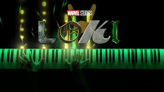 Loki Theme  Variants Theme Piano  SHEETSSYNTHESIA [upl. by Pliske]