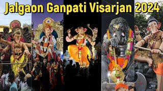 Jalgaon Ganpati Visarjan Utsav 😍 2024 jalgoan [upl. by Aitnis]