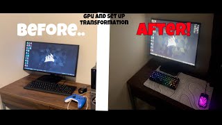 Gpu upgrade and Setup transformation [upl. by Renmus]