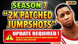 2K secretly patching our Jumpshots Season 7 [upl. by Asiar108]