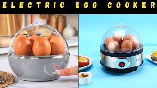 Electric Egg Cooker For Boiled Poached  Scrambled Eggs Omelets  kitchen Gadgets Amazon Finds 🤩 [upl. by Amikat]