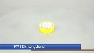 PTFE Dichtungsband [upl. by Navonoj]