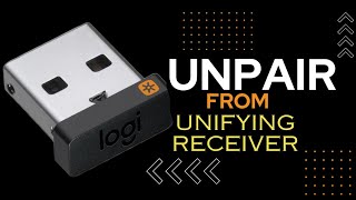 How to Unpair a Device from Logitech Unifying Receiver  2 Methods [upl. by Barber954]