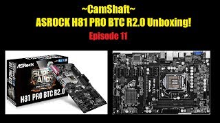 ASROCK H81 PRO BTC R20 unboxing for Crypto Currency Mining [upl. by Nueoht679]