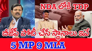 బీజేపీ పోటీ చేసే స్థానాలు ఇవే5 MP 9 MLA Mahaa vamsi Analysis On BJP Candidates List [upl. by Terhune]