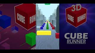 Cube Runner 3D Android Game [upl. by Rehpinnej]