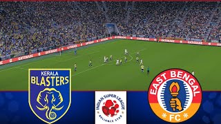 Kerala Blasters FC vs East Bengal FC  ISL 202425  Watch Along amp eFootball Match [upl. by Nightingale88]