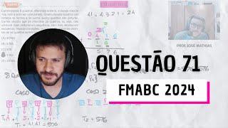 FMABC 2024  Questão 71 [upl. by Ibor]