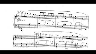 Gabriel Faure Sicilienne  Piano  Score video [upl. by Clareta]