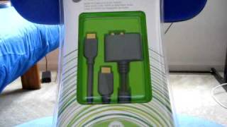 Xbox 360 HDMI AV Cable  Unboxing [upl. by Irap]