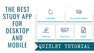 How to Study More Productively Using Quizlet [upl. by Adiaros]