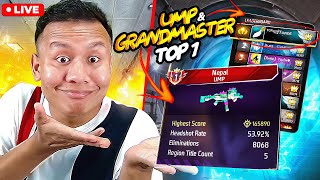 No1 Ump amp Scar with 90000 Rank Score 😱 FF Live Rank Push freefire live tondegamer [upl. by Sloatman]