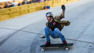 High Speed Downhill Skateboarding  Red Bull Steep Crest 2014 [upl. by Eimot]