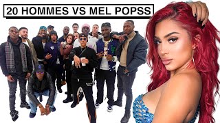 20 HOMMES VS 1 INFLUENCEUR  MELPOPSS [upl. by Alan602]