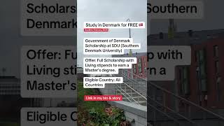 quotStudy in Denmark for FREE 🇩🇰  No Tuition Fees for International Studentsquot  Explorestudyabroad [upl. by Durst803]