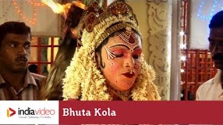 Bhuta Kola an ancient art form performed in Tulu Nadu  India Video [upl. by Lebiralc714]