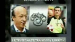 Le telefonate di moggi a bertini [upl. by Warton]