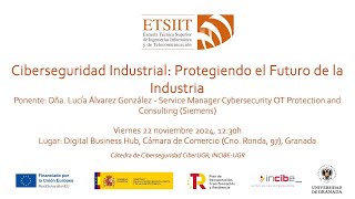 Ciberseguridad Industrial Protegiendo el Futuro de la Industria [upl. by Kiele]