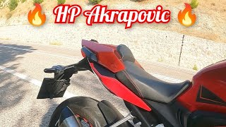 650R HP Akrapovic Egzoz Denemesi [upl. by Suixela]