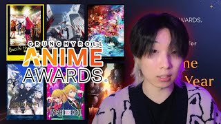 Are These Anime Valid Crunchyroll Anime Awards 2024 [upl. by Nannarb]