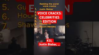 Pt 2 Ranking the worst voice cracks ever voicecrack ksi shorts funny men viralvideo memes [upl. by Ruenhcs268]