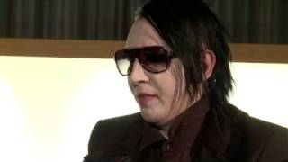 Marilyn Manson Interviewed By Kunsthalle Wien 2010 Part 1 [upl. by Cowey]