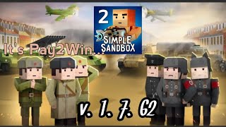 New Update v1762  Simple Sandbox 2 Its Pay2Win [upl. by Storm175]