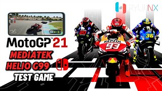 Test Game Moto GP 21 Switch Ryujinx Di Mediatek Helio G99 [upl. by Whiney499]