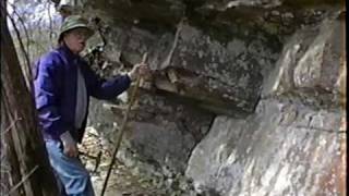 William T Hathaway Sedimentary Layers on the Banister Cliffs at Markham VA [upl. by Osana]